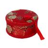 Caja de Costura para Boda Estilo Chino Ximei Kit de Costura para Dote Suministros de Costura para Boda Caja de Almacenamiento con Carácter de Doble Felicidad