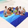 Manta de playa anti-arena tamaño ultra plus portátil tapete de picnic viaje camping senderismo ligero playa hogar tapete impermeable