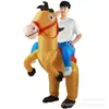 Disfraz Inflable de Caballo de Venta Caliente Transfronteriza para Halloween, Disfraz Divertido para Fiesta, Disfraz para Actuación, Disfraz Inflable de Ratón