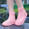 Botas de lluvia para hombres y mujeres, cubiertas impermeables para botas de lluvia, antideslizantes, engrosadas, resistentes al desgaste, de silicona TPE, zapatos de agua para viaje, cubiertas para botas de lluvia al por mayor