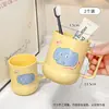 Set de cubeta de baño para estudiantes Juego de tres piezas para lavar en dormitorio Lavabo Alojamiento Estudiantes Suministros para el inicio de clases Accesorios Son Flores de Seda