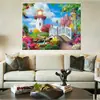 Pintura de Diamantes 5D Paisaje Colorido Pintura Decorativa Colgante Punto de Cruz con Diamantes Completos Proveedor de Exportación Mayorista