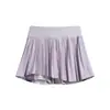 Falda Ultra Corta de Tenis Deportiva Blackarmada para Mujer, Pantalones Falda de Chica Dulce, Falda Plisada Adelgazante de Verano para Yoga Lq88020