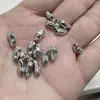 Amazon Transfronterizo Cuentas Espaciadoras Irregulares de Aleación Accesorios de Perlas Barrocas DIY Accesorios para Collares Pulseras