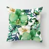 Fronha Decorativa de Cor Florido Estilo Pastoral Fronha Criativa de Couro de Pêssego para Almofada de Costas de Quarto e Estudo