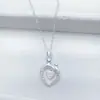 Achan Spray Thai Long Pu Achan Su Shi Colar do Amor Amuleto Buda Feminino Pingente em Formato de Coração Dropshipping
