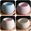 Molde de Gesso para Vaso de Flor Redondo, Caixa de Armazenamento Redonda Grande e Pequena, Vaso para Planta Suculenta, Molde de Silicone para Copo de Gesso e Cimento