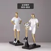 Adornos Creativos de Fútbol, Lujo Accesible, Sala de Estar de Lujo para el Hogar, Gabinete de Vino de Entrada, Decoraciones para Mueble de TV, Decoraciones para la Habitación de los Niños