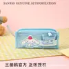 Estuche Escolar Sanrio Genuino Autorizado Lindo Kuromi Multifuncional para Maquillaje Gran Capacidad Almacenamiento de Alto Valor