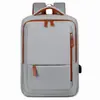 Mochila de estilo nuevo para mujer, mochila USB de gran capacidad para hombre, bolsa para estudiante de viaje, bolsa de viaje, bolsa de negocios casual