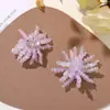 Fotografia Moda Coreana Fogos de Artifício Coloridos Aglomerados de Flores com Contas de Cristal Brincos Doces DIY Presilhas de Cabelo Flores para Sapatos Broches Acessórios