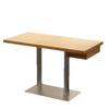 Juegos de Mesas y Sillas de Madera Maciza para Cadenas de Restaurantes, Asientos de Cabina para Restaurantes Cafetería, Tienda de Fideos, Tienda de Fideos de Arroz, Mesas y Sillas de Comedor para Uso Comercial
