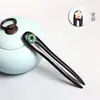 Horquilla de Ébano Hecha a Mano de Sándalo Negro, Accesorio para el Cabello de Estilo Chino Tradicional para Hanfu, Horquilla, Adorno para el Cabello, Horquilla de Madera para Cheongsam