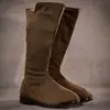 Botas Altas Masculinas Redondas 2025 Estação Independente Viking Pirata Medieval Comércio Exterior Transfronteiriço Novas