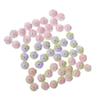 Flor de Resina de Agujero Mediano de 8 mm Flor de Cinco Pétalos Cuenco de Flor Flor Imitación Concha Flor DIY Accesorios de Joyería Pulsera Material de Decoración para Uñas
