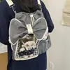 Bolso casual de gran capacidad nuevo para el uso diario, bolso tote versátil de nailon, bolso tipo cubo, mochila para estudiantes, bolso de hombro y cruzado
