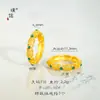 El Mismo Estilo que el Anillo de Filigrana Floral Esmaltado Oro Arena de la Tienda Dorada Puzuo, Nuevo Estilo Chino, Todo va Bien, Anillo para Dedo Índice con Patrón de Hierba Tang