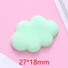Accesorios de Resina Pegamento Blanco Funda para Teléfono Móvil Nube Accesorios DIY Nube Ángel DIY Imán para Refrigerador Accesorios de Nube Blanca