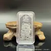 Folha de Ouro Imitação Gato da Sorte Tijolo de Ouro Tijolo de Prata Artesanato Oco Pequenos Ornamentos de Barra de Ouro Caixa de Presente Gato da Sorte Desenho Animado