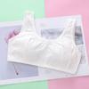 Período de Desenvolvimento de Roupa Íntima Feminina Meninas Usam Camisetas Regata Pequenas Alunos do Ensino Fundamental Crianças Maiores Alunos do Ensino Médio Meninas Jovens Sutiã de Algodão Puro