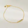 Amazon Transfronteiriço 2024 Novo Bracelete Arco-íris de Zircônia Europeu e Americano Feminino Moda Multicor Joia Presente de Aniversário