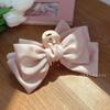 Pinza de Agarre de Lazo Grande de Doble Cara Escape Tocado de Princesa Coreano Simple Elegante Pinza de Tiburón Venta al por Mayor Horquilla Mujer