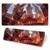 Mouse Pad Grande, Espessado e com Borda Travada, Uso em Escritório, Resistente a Manchas, Mouse Pad de Teclado Cartoon Grande Personalizado para Mesa