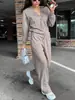 Otoño e Invierno 2025 Nuevo Traje Deportivo Casual de Venta Caliente para Estación Independiente Amazon Transfronteriza Europea y Americana Tops Cárdigan Ropa de Mujer