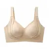 Sujetador de Mujer Push-Up Anti-Caída Cómodo con Copas Fijas Sin Aros, Retrae y Levanta el Pecho, Base Líquida Transparente para Ropa Interior