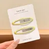 Pinzas para el Cabello Bordadas con Flores para Niñas Nuevas de Alta Gama Pinzas BB para Flequillo Lateral para Niñas y Bebés Lindos Accesorios para el Cabello