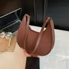 Alta Qualidade Comércio Exterior Grande Capacidade Estiloso 2025 Novo Modelo Padrão Lichia Tendência Moda Simples Ombro Transversal Bolsa Bolinho