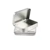 Caixa de Lata Articulada com Tampa Flip-Top, Balas de Menta, Produtos para Cuidados com a Saúde, Bijuterias, Caixa de Cigarros, Caixa de Metal, Caixa de Lata