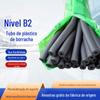 Tubo de Borracha Plástica com Isolamento Térmico Transfronteiriço para Ar Condicionado e Energia Solar, Tubo Esponjoso Anticongelante, Tubo de Isolamento de Borracha Plástica Espesso Preto para Exterior Anti-Frio
