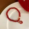 Nuevo Pulsera Estilo Chino para Mujer, Pulsera Étnica de Perlas, Tendencia Nacional Retro Joyería de Amistad Fábrica Mayorista Jade
