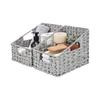Cesta de Armazenamento Simples Transfronteiriça, Cesta de Armazenamento de Mesa Tecida com Grama de Cabacinha, Cesta de Armazenamento de Livros e Vegetais Minimalista Moderna para Sala de Estar