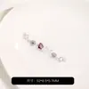 Cadena de Oro Laminado de 14 Quilates que Conserva el Color con Mariposa de Circonita, Media Cadena, Pulsera de Cristal y Perla Hecha a Mano para DIY, Accesorios de Joyería con Cuentas