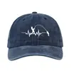 Novo Boné de Baseball Vintage Lavado com Estampa de Pesca Feminino ins Tendência Personalidade Aba Macia Estilo Coreano Para Casal Proteção Solar Chapéu Bico de Pato