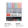 Guangna 8151 Marcador Acrílico Pintura de Diario Estudiante Bolígrafo de Arte Set de Bolígrafos Metálicos de Color Bolígrafo Metálico Transfronterizo