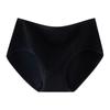 Roupa íntima de cintura alta feminina algodão algodão virilha antibacteriana tamanho plus size gordinha mm200 kg barriga quadril shorts triângulo