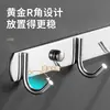 Gancho para Ropa de Acero Inoxidable Multiusos, Gancho Engrosado, Gancho de Fila Estilo Nuevo, Gancho para Abrigos y Sombreros en la Parte Trasera de la Puerta, Gancho de Almacenamiento para Baño y Cocina