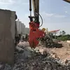 Pinça Hidráulica de Britagem para Escavadeira, Pinça de Britagem de Concreto de Grande Diâmetro, Pinça de Demolição para Edifícios, Pinça de Britagem de Vergalhão e Cimento