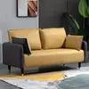 Sofá de tela técnica para sala de estar, apartamento pequeño, diseño moderno simple, lujo ligero, adecuado para dormitorio, casa de alquiler, de dos plazas, de tres plazas, tienda de ropa