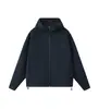 380G Algodón Diamante Manga Raglán Retro Funcional de Moda Marca con Capucha Cremallera Holgado Casual Versátil Unisex