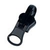 Cabezal giratorio No. 5 No. Cremallera de resina de 8 cabezales giratorios con doble cara para ropa, accesorios de cremallera para chaquetas, deslizador negro brillante