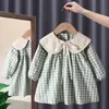 Ropa para Niños, Vestidos para Bebés Niñas, Vestidos Pastorales de Princesa para Niñas Pequeñas de Primavera y Otoño, Vestidos de Moda Estilo Coreano de Otoño