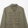 Comercio exterior transfronterizo ropa de mujer estilo europeo y americano ZA AliExpress superventas informal moderna chaqueta con cremallera y cuello alto con hebilla Napoleón