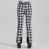 Nuevos pantalones de esquí para mujer, corte ajustado, a prueba de viento, impermeables, engrosados, cálidos, elásticos, deportivos, pantalones de esquí de comercio exterior para mujer