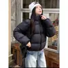 Chamarra acolchada de algodón para mujer corta 2024 Invierno Nuevo Ken Doufeng Petite 90 Plumón de pato blanco Cuello engrosado Abrigo tipo pan
