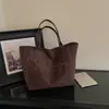 Bolsa Tote Estampa de Leopardo Feminina 2026 Nova Tendência Outono Pequena de Nicho Super Quente Bolsa para o Dia a Dia Grande Capacidade Versátil Bolsa de Ombro