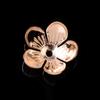 Piezas de flores de cobre puro, base de flor, corazón, material de cobre, punto, bricolaje, accesorios para el cabello antiguos, horquilla, corona para el cabello, accesorios de bricolaje